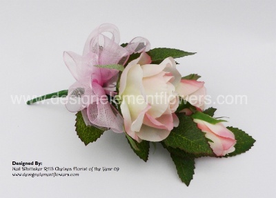 Simple Rose Corsage: